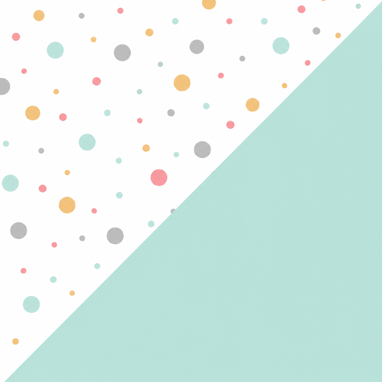 Dots / Pine Green